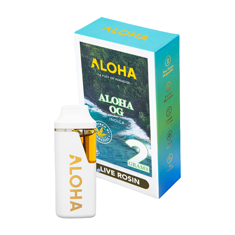 Aloha Live Rosin 2g Disposable