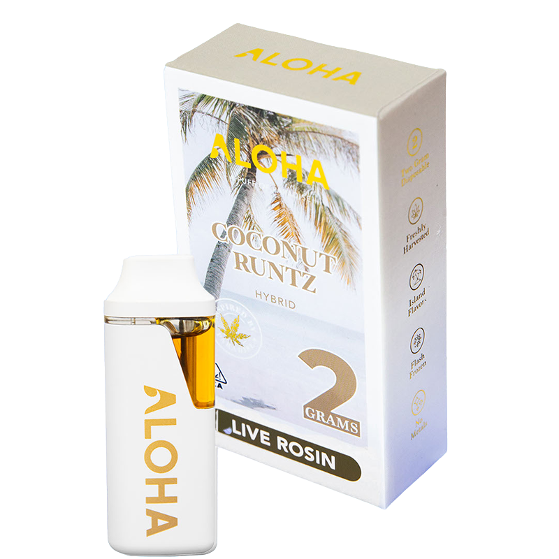Aloha Live Rosin 2g Disposable